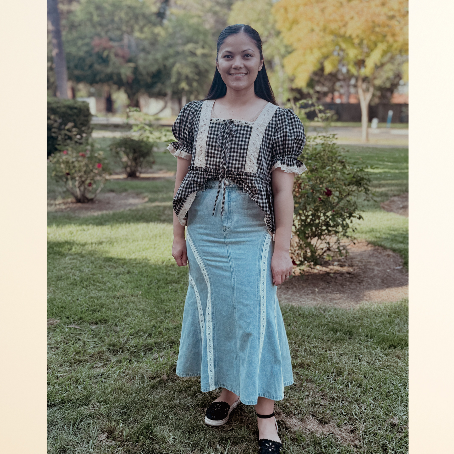 The Willowbrooke Denim Skirt