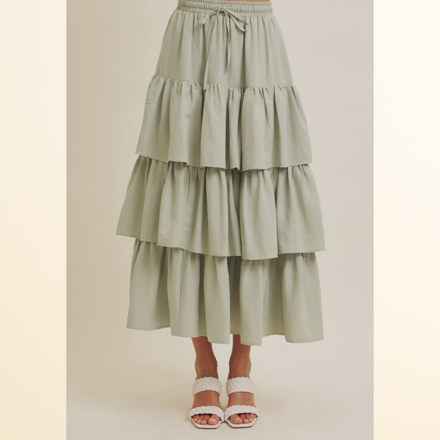 The Sage Bloom Skirt