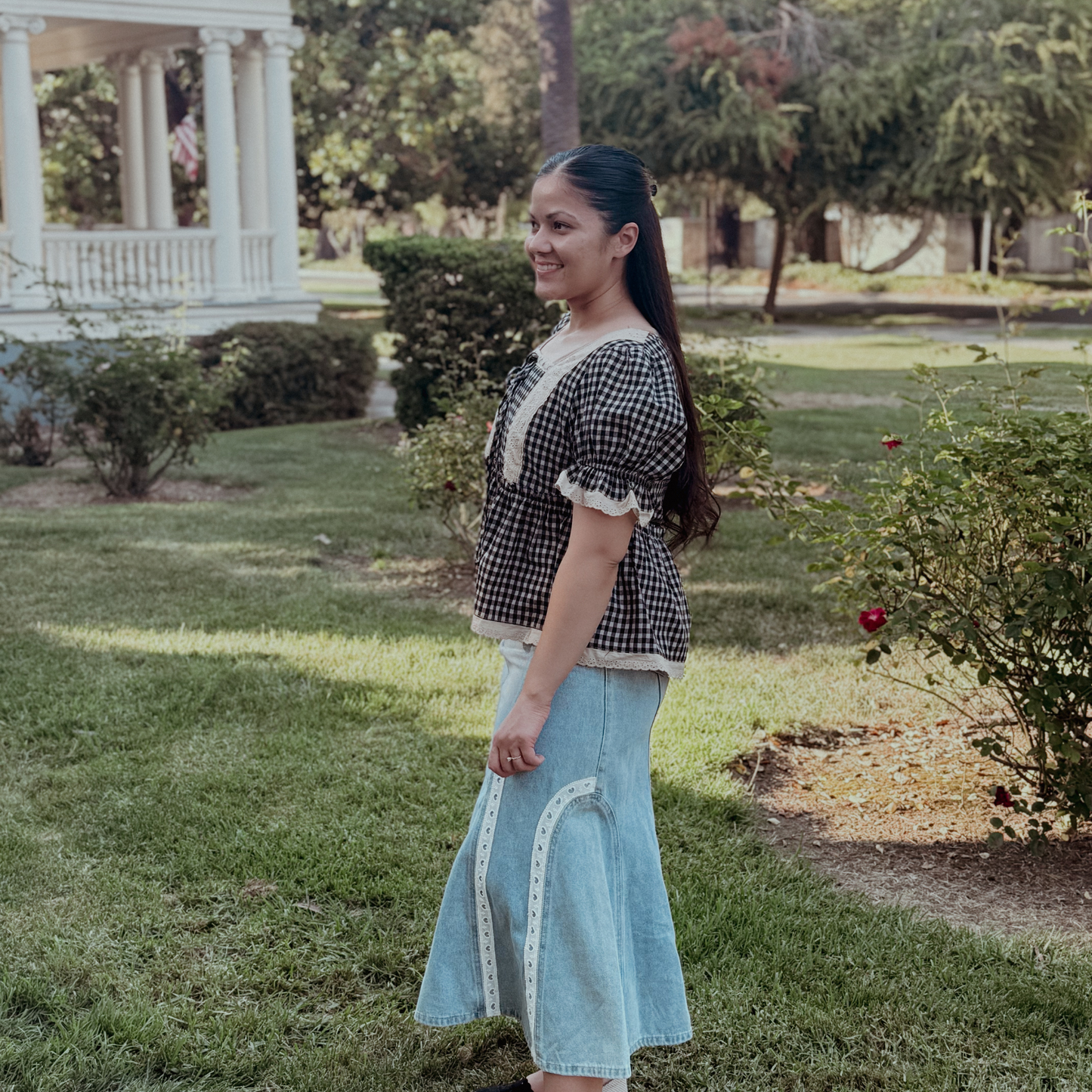 The Willowbrooke Denim Skirt