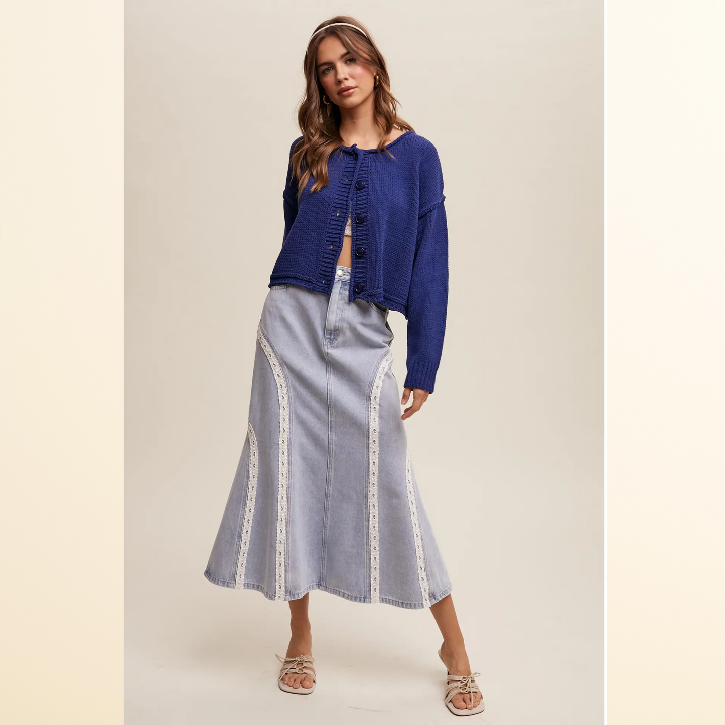 The Willowbrooke Denim Skirt