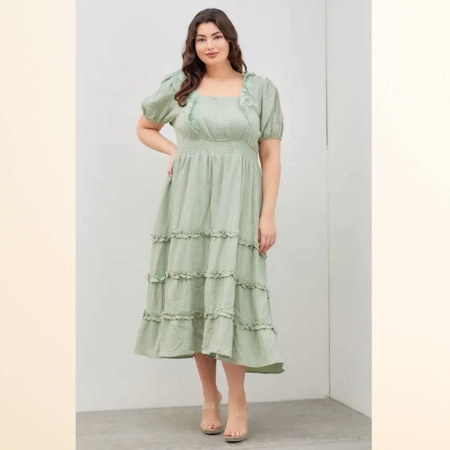 The Sage Brielle Dress