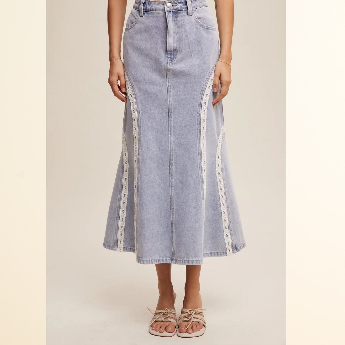 The Willowbrooke Denim Skirt