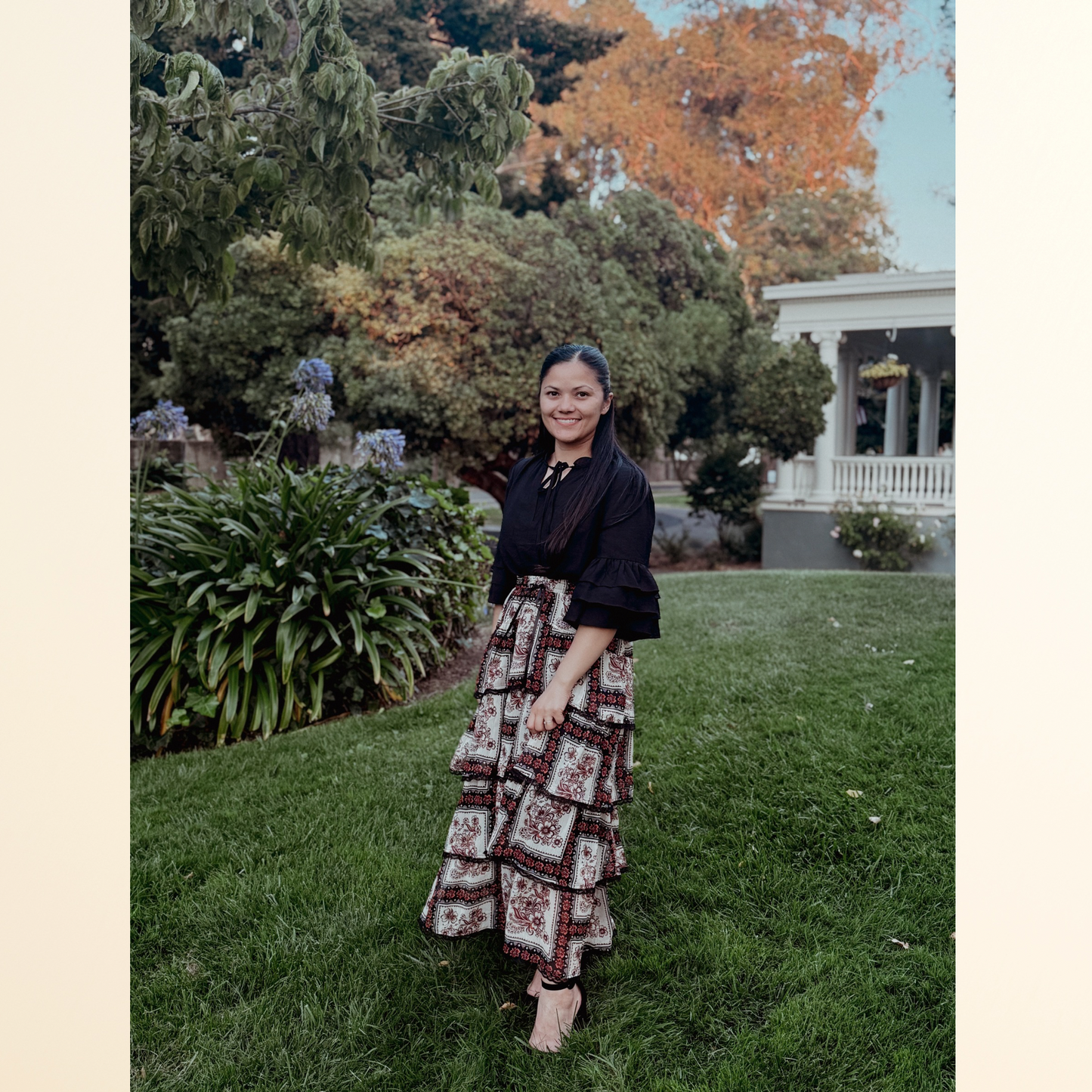 The Camille Ruffle Blouse