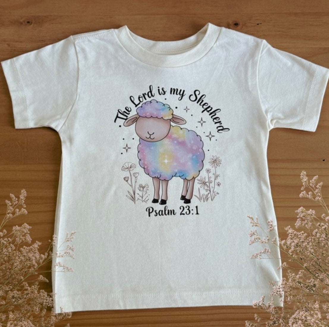 The Lord is My Shepherd Tee - Girls