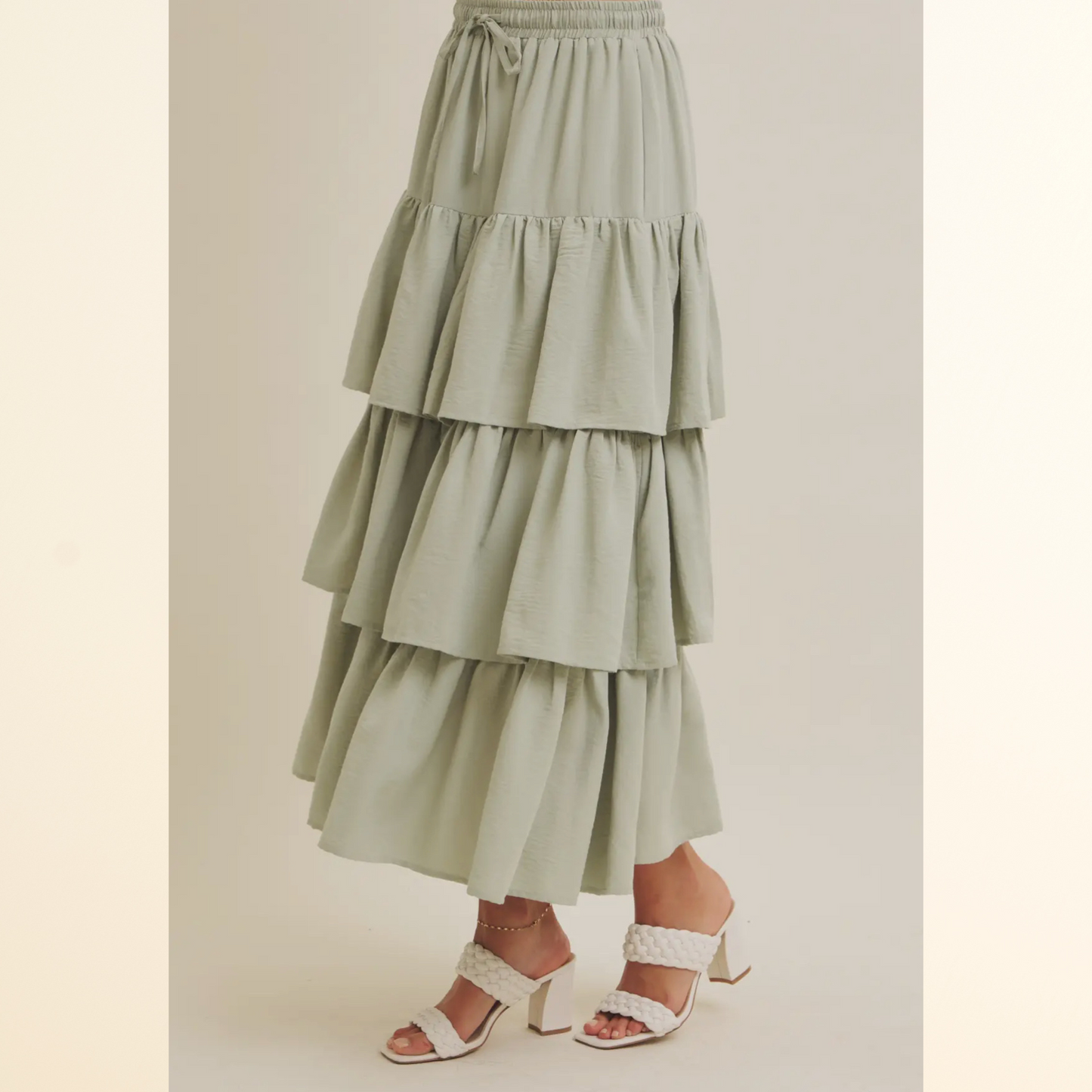 The Sage Bloom Skirt