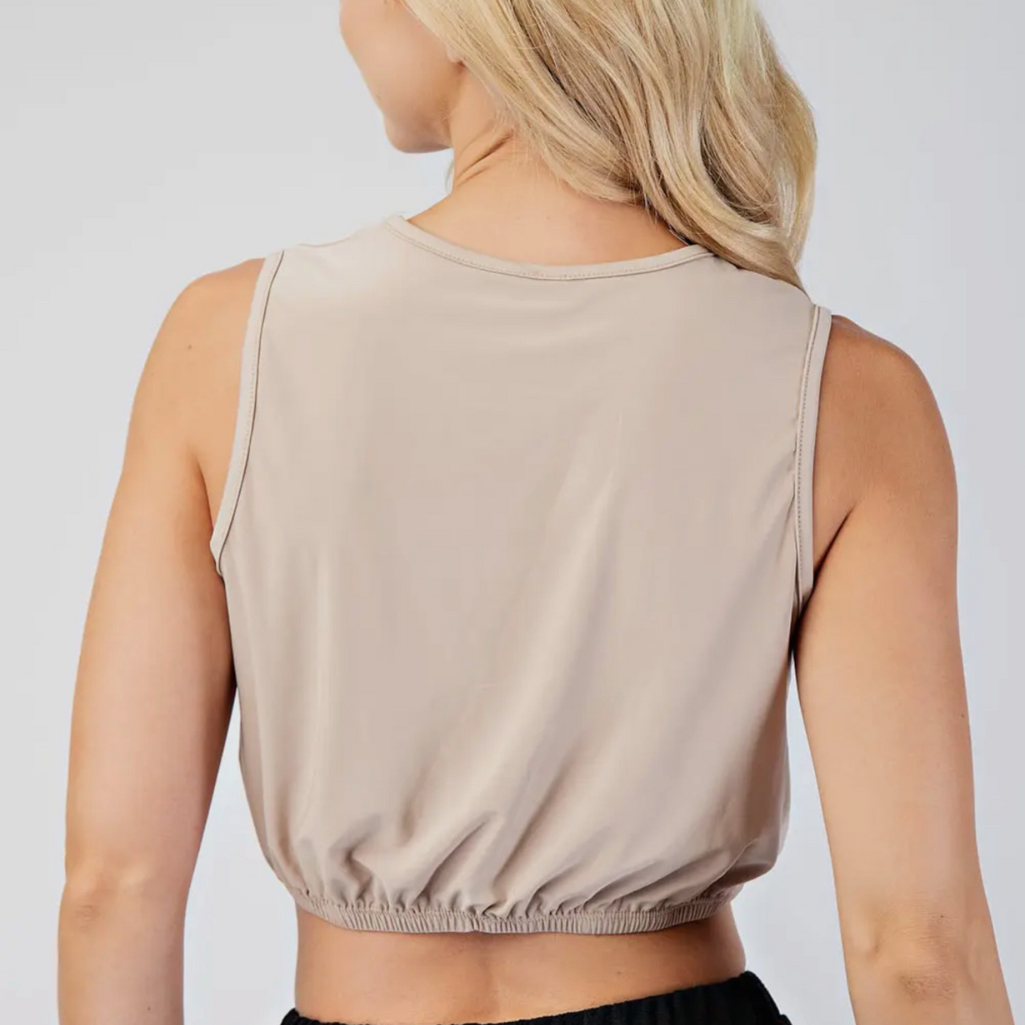 The Everyday Base Tank- Beige