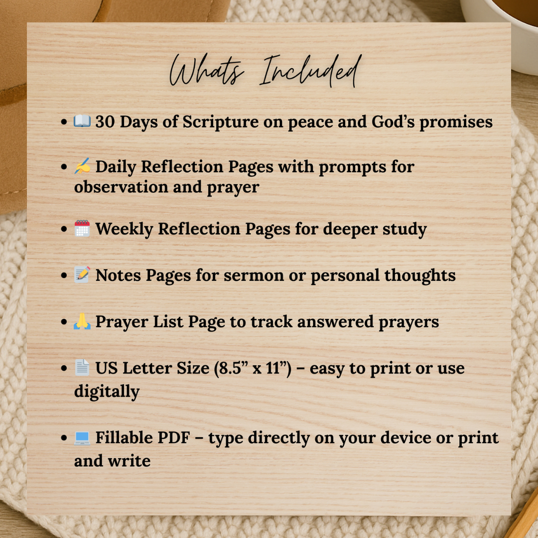 Rest In His Promises - A 30-Day Guided Devotional (Free Download)