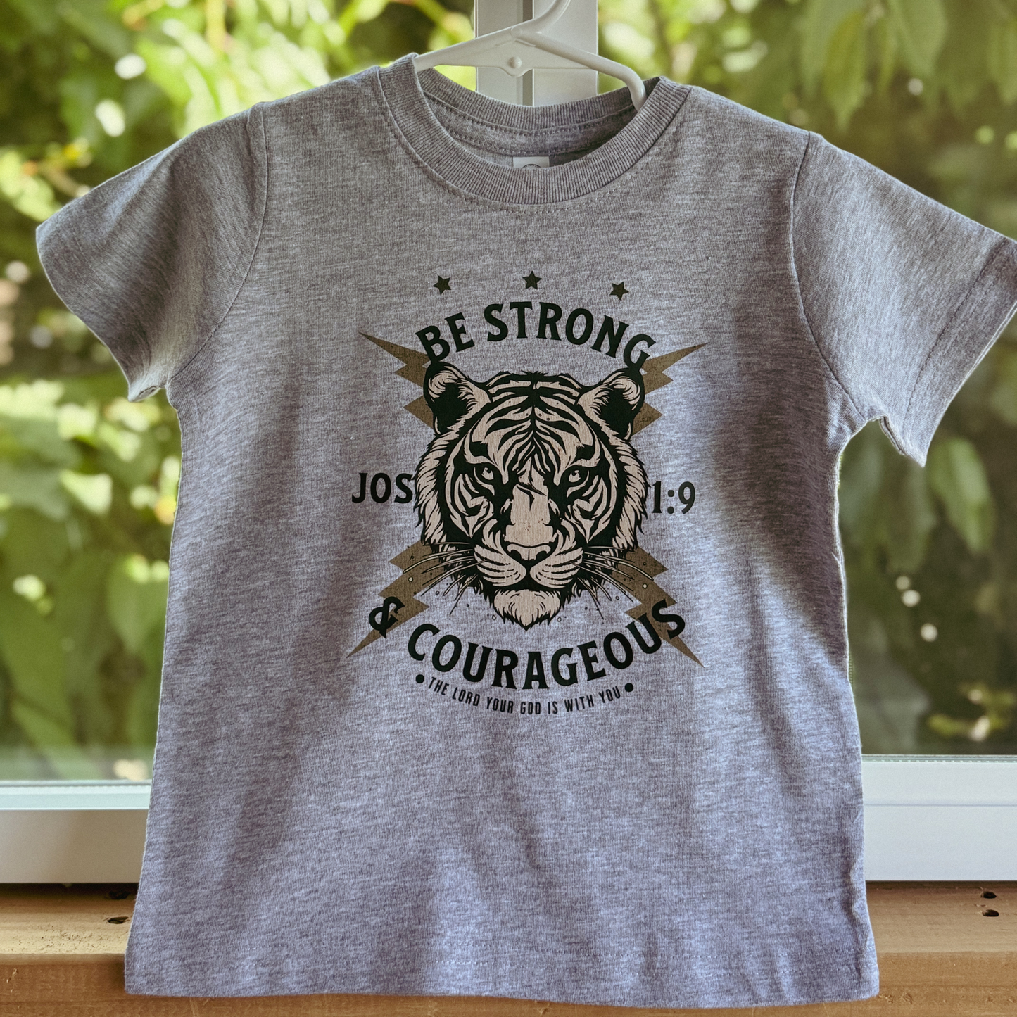 Be Strong & Courageous Tee - Boys