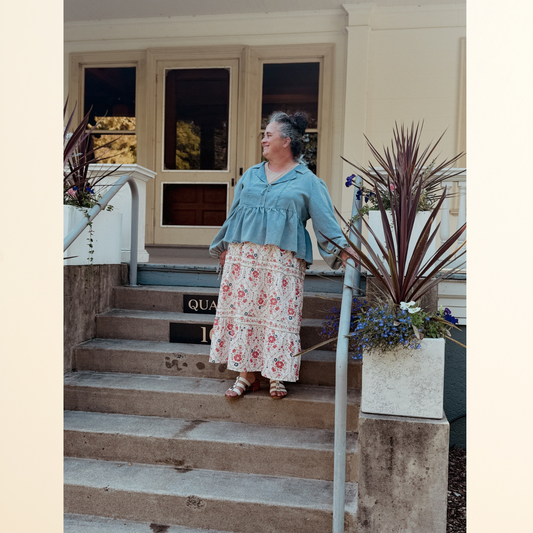 The Rosabelle Floral Skirt