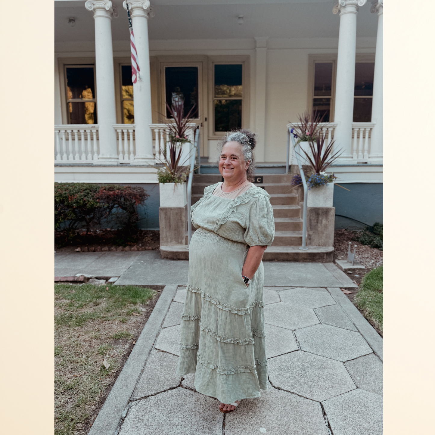 The Sage Brielle Dress
