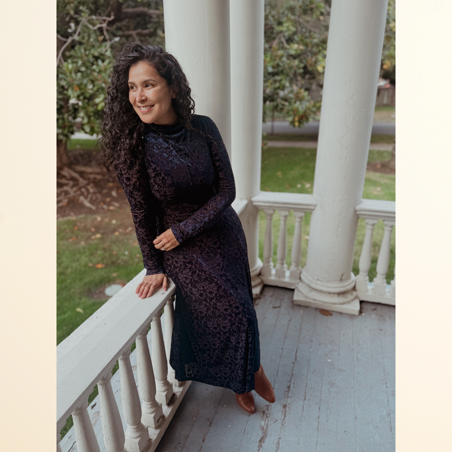 Midnight Velvet Dress