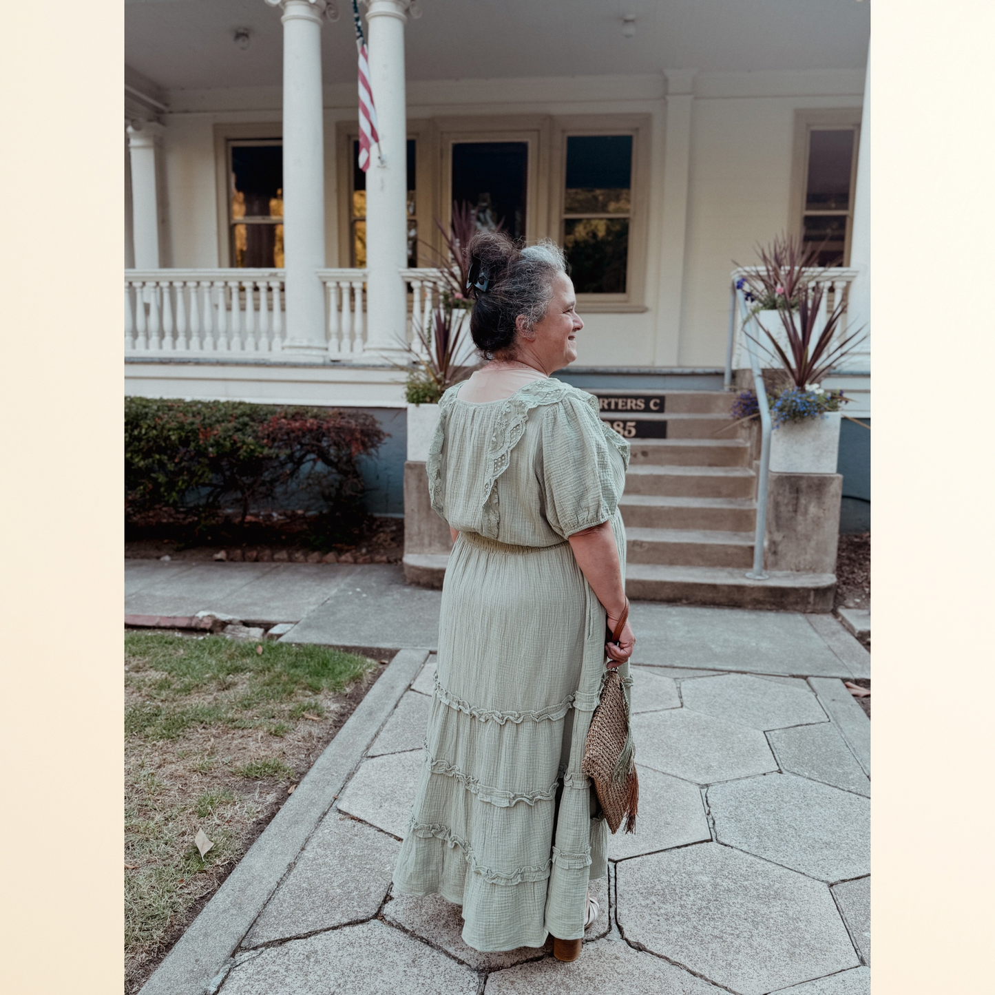 The Sage Brielle Dress
