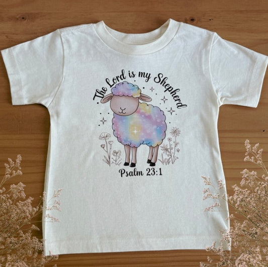 The Lord is My Shepherd Tee - Girls