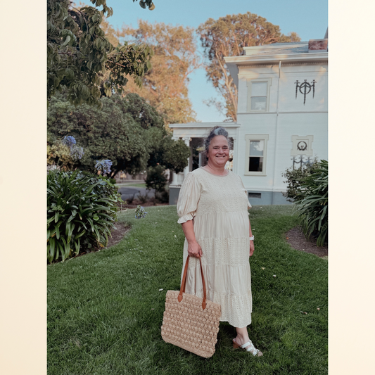 Maribelle Eyelet Dress (Plus-Size)