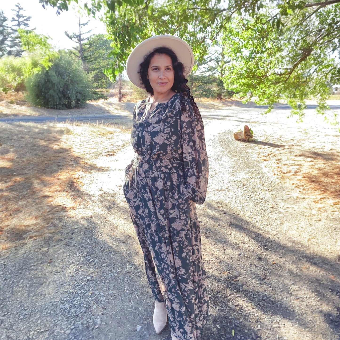 Forest Charm Maxi Dress (Plus Size)