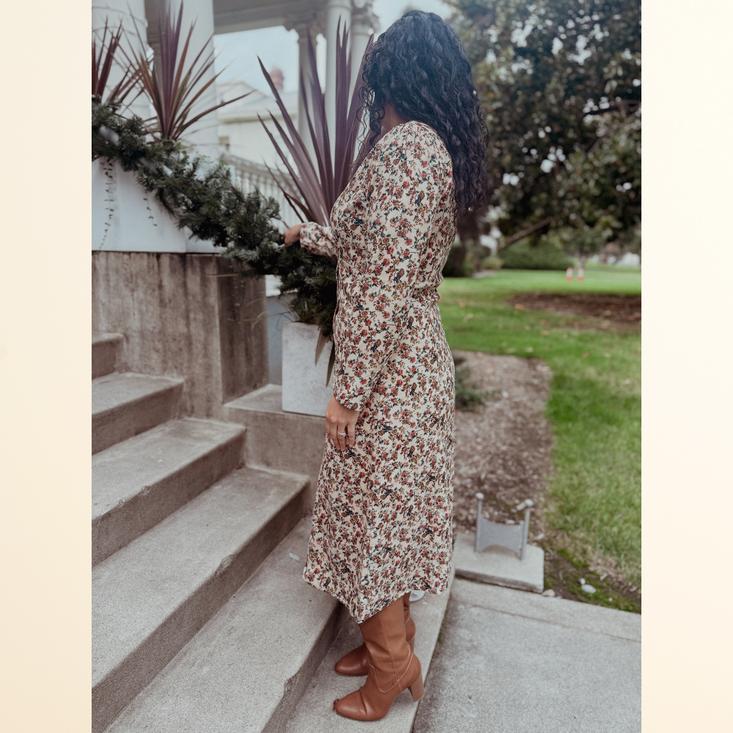 Corduroy Button Up Dress